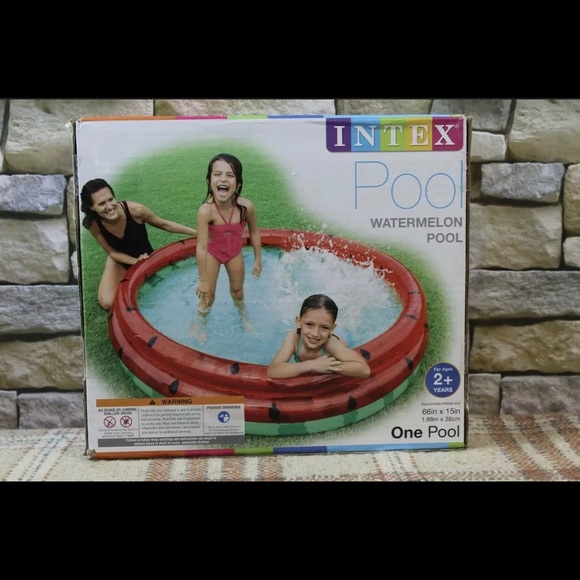Intex Other - Intex Watermelon Pool 66"x15"